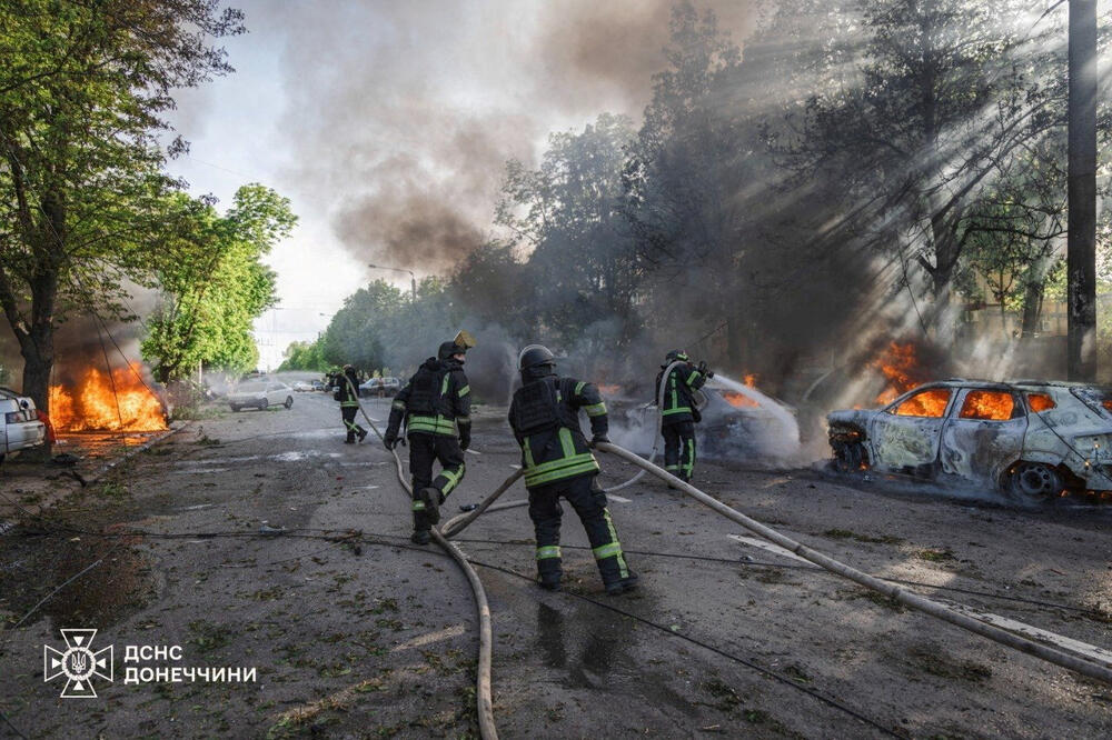 Detalj iz Kramatorska 5. maja, Foto: REUTERS