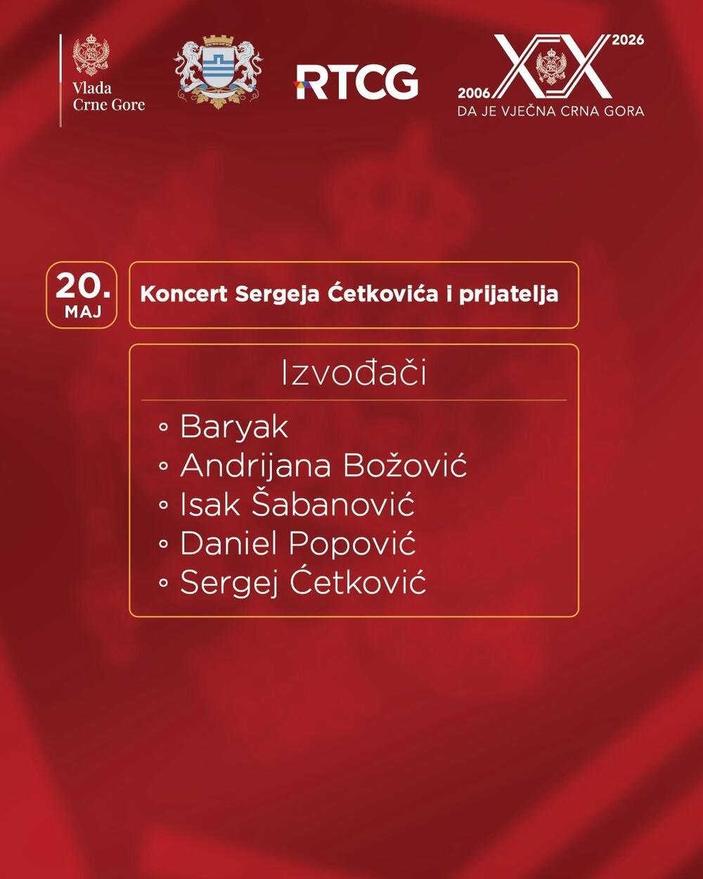 <p>Kako je saopšteno iz Vlade, program počinje 15. maja na Trgu nezavinosti</p>