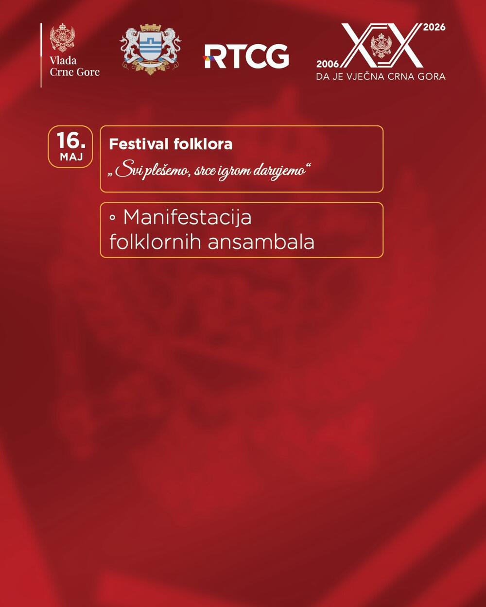<p>Kako je saopšteno iz Vlade, program počinje 15. maja na Trgu nezavinosti</p>