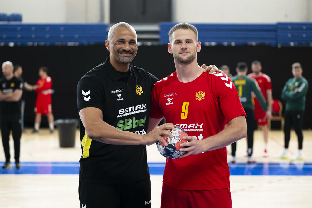 Dinar i Radojica Čepić pred prvi trening "lavova", Foto: RSCG/Stefan Ivanović