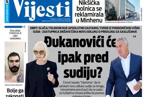 Naslovna strana Vijesti za 13. maj 2026.