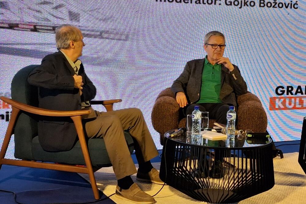 Božović i Velikić sinoć u Podgorici, Foto: NIna Vujačić