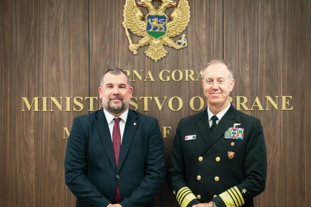 Krapović i Vajkof, Foto: Ministarstvo odbrane