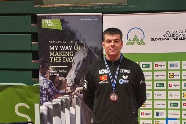 Bakić gewinnt Silbermedaille in Laško