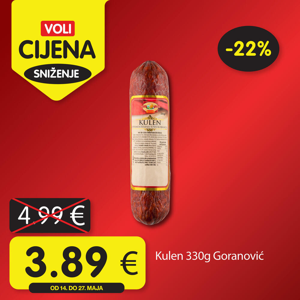 <p>Posjetite neki od VOLI ili Naš diskont marketa i pronađite proizvode koje volite po specijalno niskim cijenama.</p>