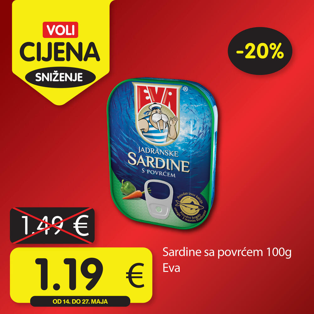<p>Posjetite neki od VOLI ili Naš diskont marketa i pronađite proizvode koje volite po specijalno niskim cijenama.</p>