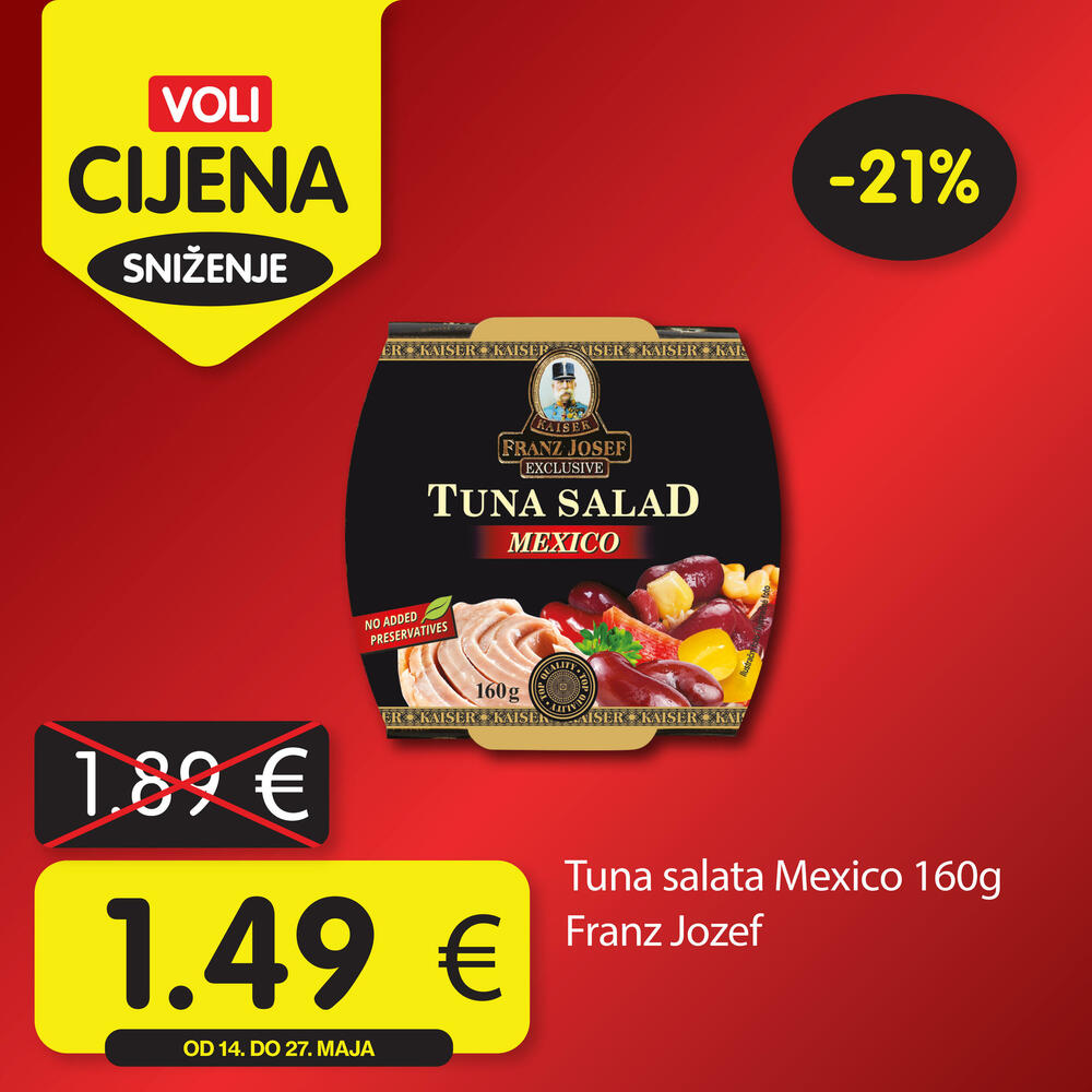 <p>Posjetite neki od VOLI ili Naš diskont marketa i pronađite proizvode koje volite po specijalno niskim cijenama.</p>