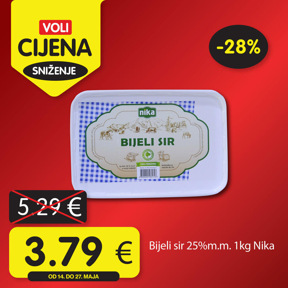 <p>Posjetite neki od VOLI ili Naš diskont marketa i pronađite proizvode koje volite po specijalno niskim cijenama.</p>