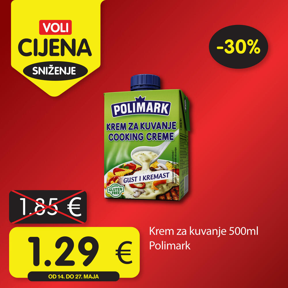 <p>Posjetite neki od VOLI ili Naš diskont marketa i pronađite proizvode koje volite po specijalno niskim cijenama.</p>