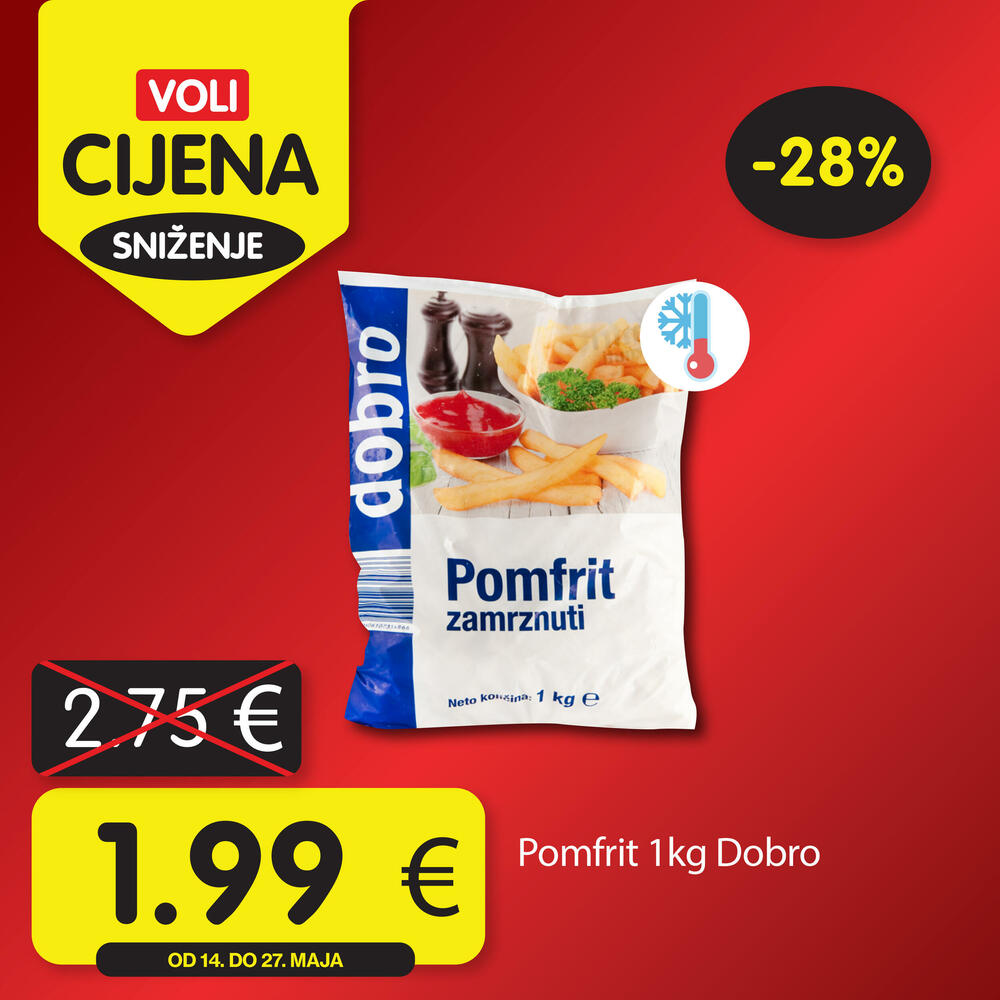 <p>Posjetite neki od VOLI ili Naš diskont marketa i pronađite proizvode koje volite po specijalno niskim cijenama.</p>