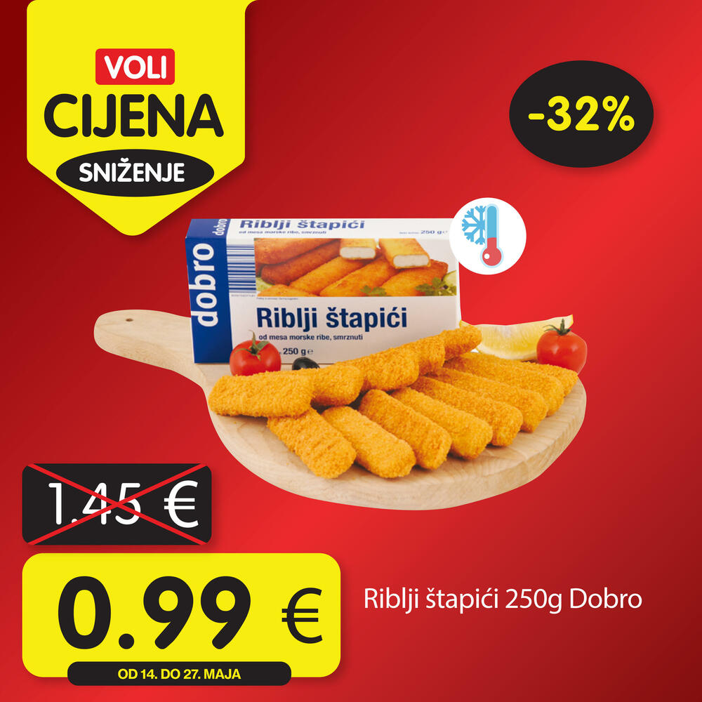 <p>Posjetite neki od VOLI ili Naš diskont marketa i pronađite proizvode koje volite po specijalno niskim cijenama.</p>