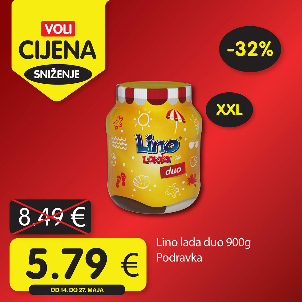 <p>Posjetite neki od VOLI ili Naš diskont marketa i pronađite proizvode koje volite po specijalno niskim cijenama.</p>