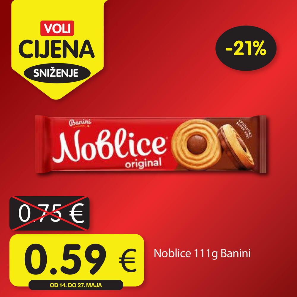 <p>Posjetite neki od VOLI ili Naš diskont marketa i pronađite proizvode koje volite po specijalno niskim cijenama.</p>