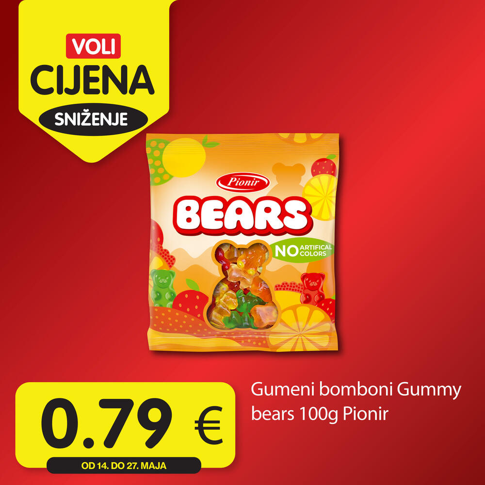 <p>Posjetite neki od VOLI ili Naš diskont marketa i pronađite proizvode koje volite po specijalno niskim cijenama.</p>