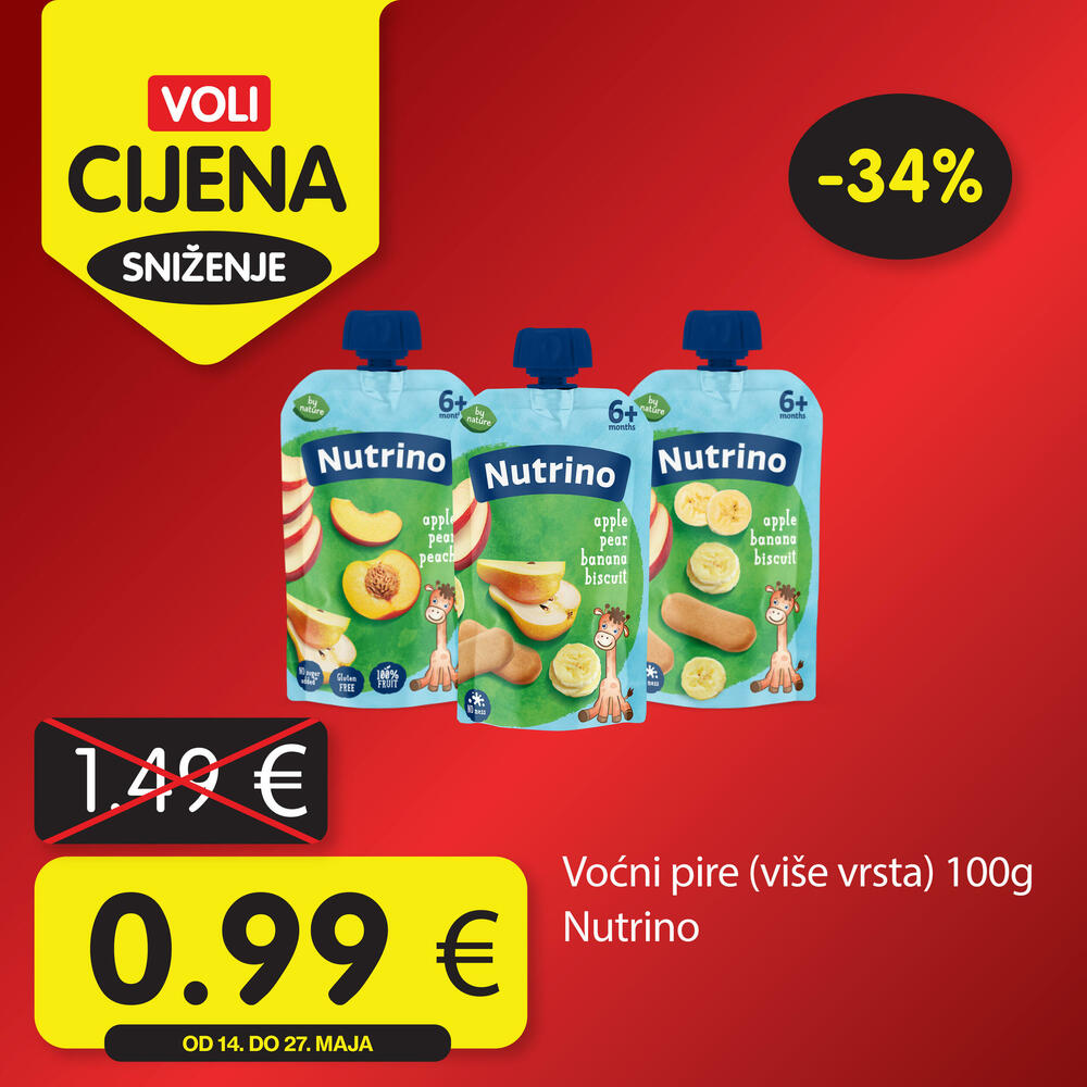 <p>Posjetite neki od VOLI ili Naš diskont marketa i pronađite proizvode koje volite po specijalno niskim cijenama.</p>