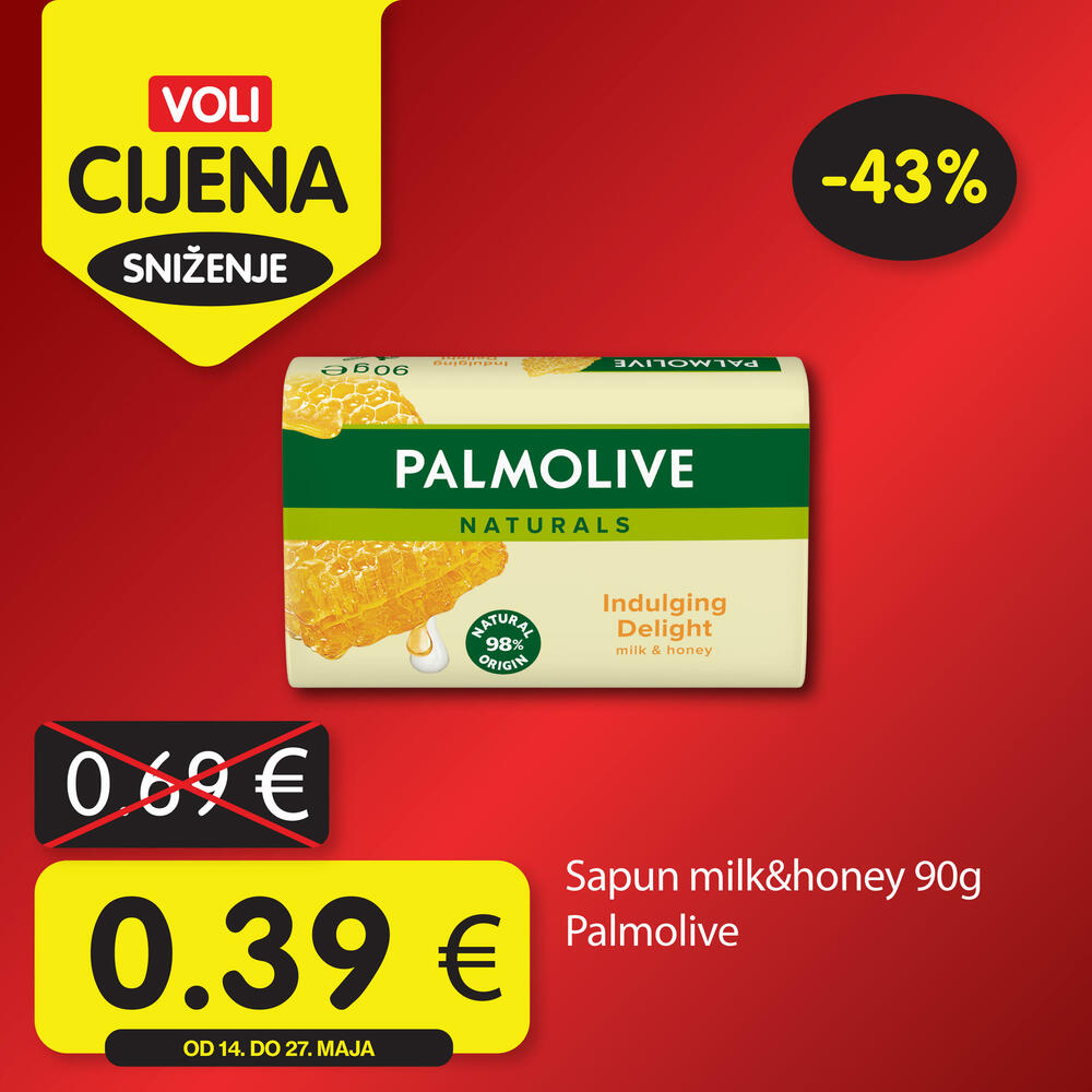 <p>Posjetite neki od VOLI ili Naš diskont marketa i pronađite proizvode koje volite po specijalno niskim cijenama.</p>
