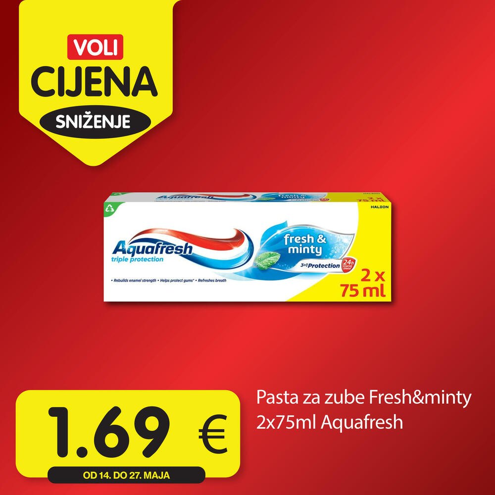 <p>Posjetite neki od VOLI ili Naš diskont marketa i pronađite proizvode koje volite po specijalno niskim cijenama.</p>