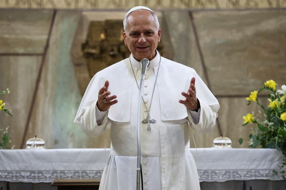 Papa Lav XIV u posjeti Univerzitetu La Sapienca, Foto: Reuters