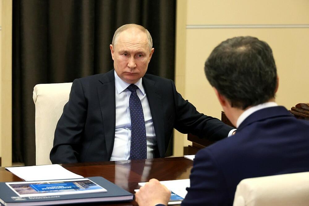 Putin na sastanku Gladkovim u januaru 2023., Foto: en.kremlin.ru