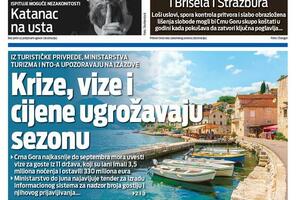 Naslovna strana Vijesti za 17. maj 2026.