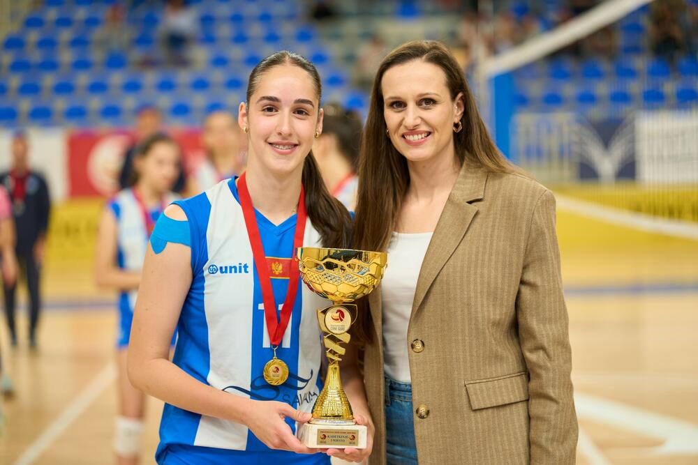 Nađa Peković i Ksenija Božović