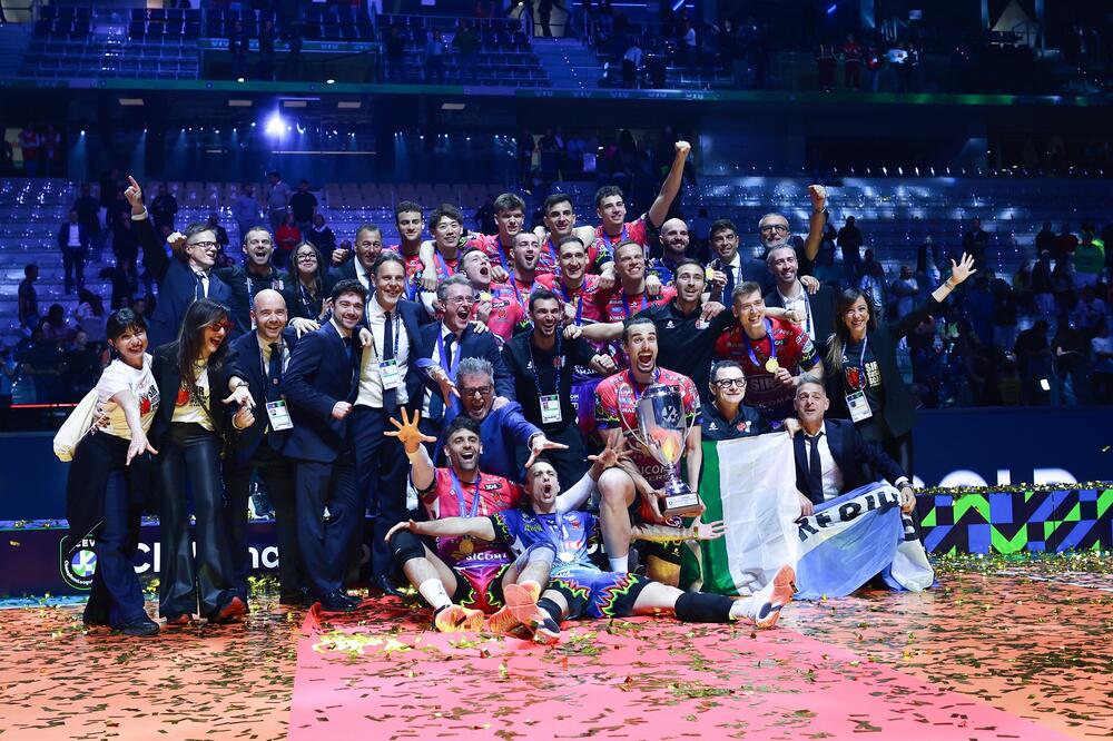 Slavlje šampiona, Foto: CEV