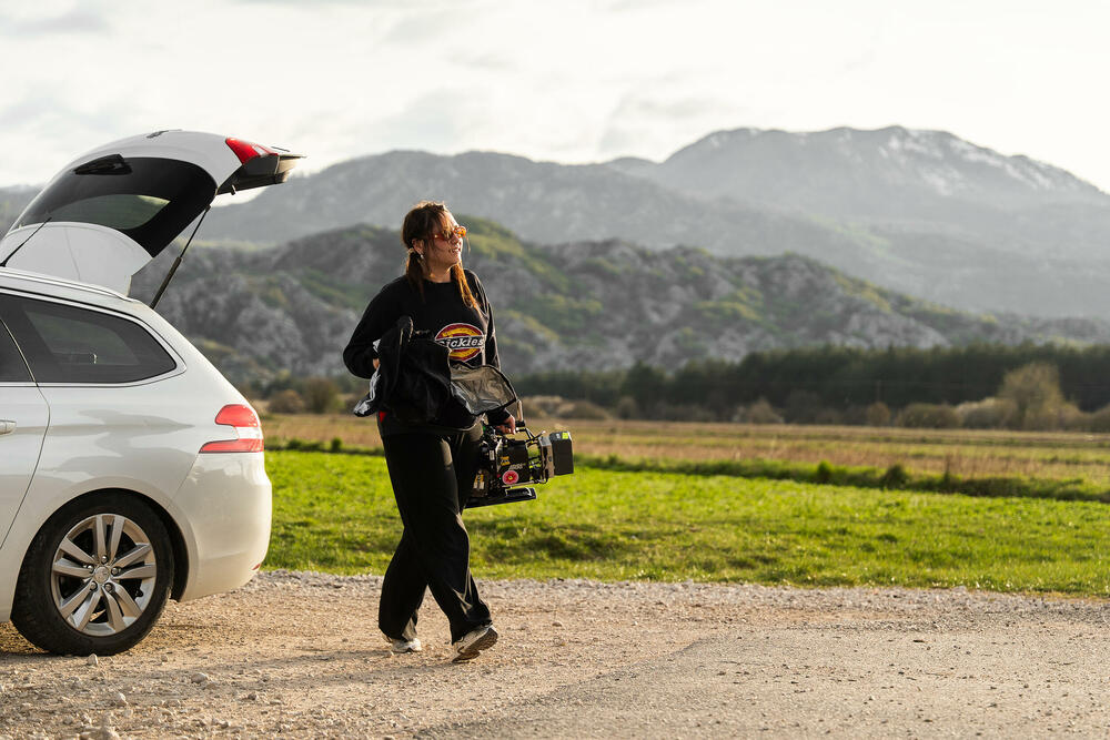 Sa snimanja filma 'Južina'