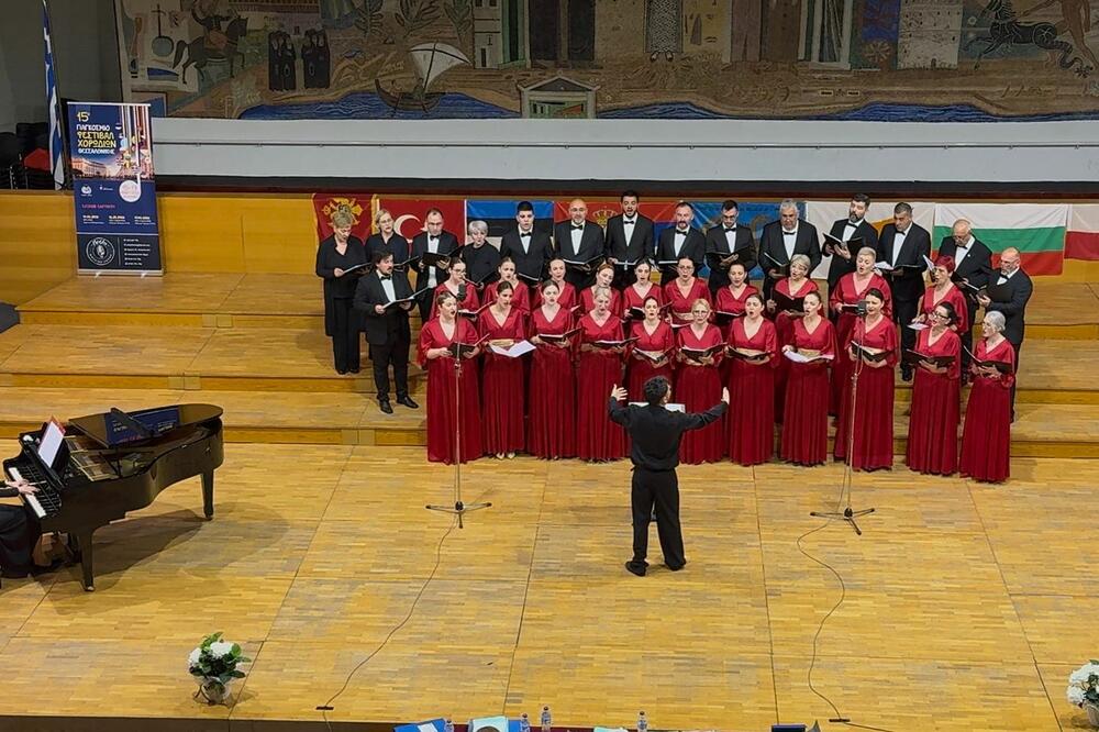 Bjelopoljski hor na festivalu, Foto: Gradski hor Bijelo Polje