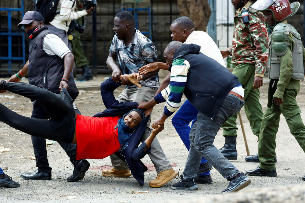 Sa protesta u Najrobiju, Foto: Reuters