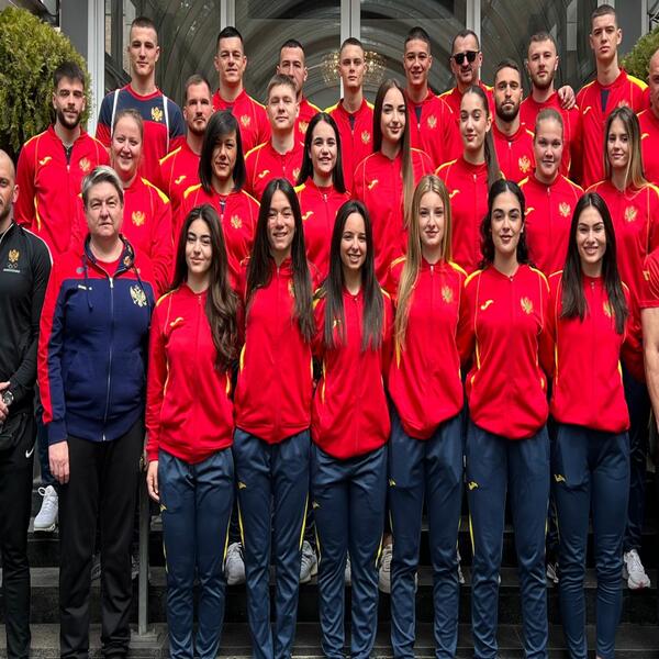 Karate national team arrives in Frankfurt, Ognjenović: The goal is to...