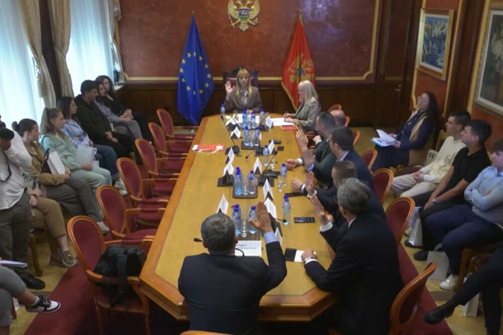 Sa sjednice Administrativnog odbora, Foto: Screenshot/Youtube/Skupština Crne Gore