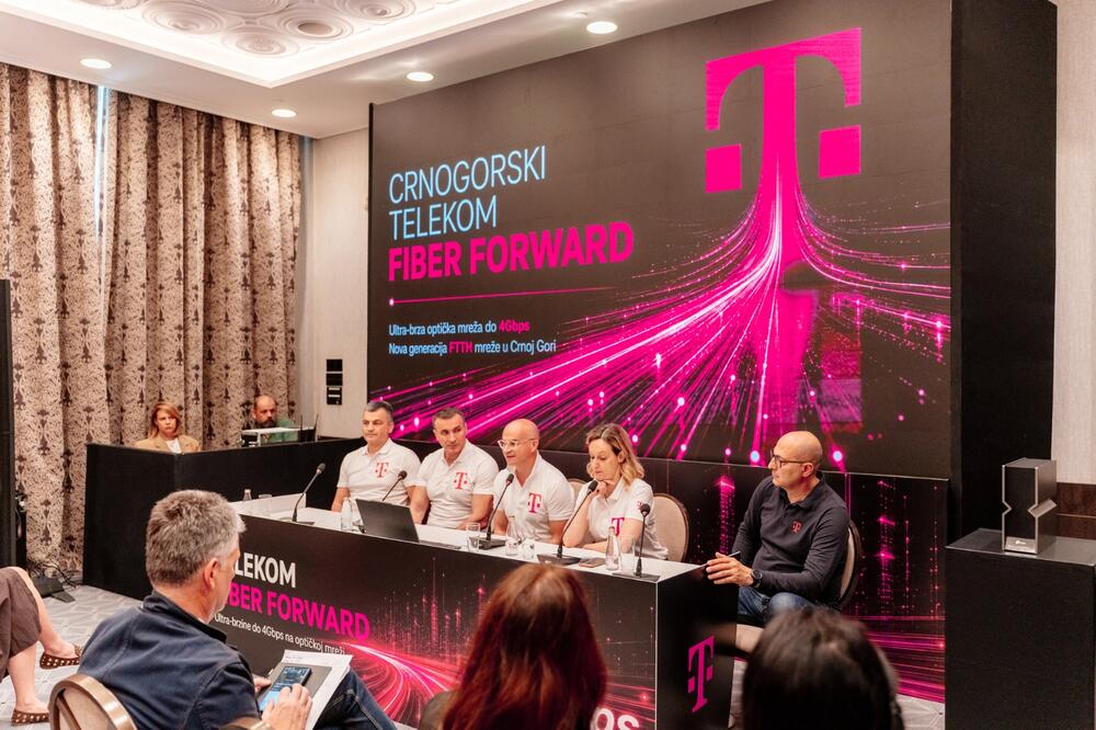 Crnogorski Telekom komercijalno lansirao 4 Gbps na optičkoj mreži