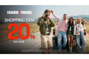 Praznični shopping dani uz 20% popusta u Fashion&Friends i Fashion...