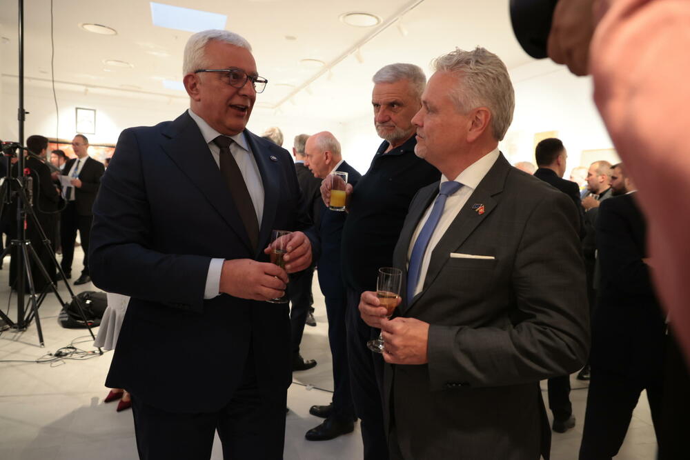 <p>"S ponosom ističem da sam danas najstariji lider bloka za zajednicu Starog kontinenta - za našu Evropsku uniju. Konačno je došao trenutak da svi zajedno kažemo 'Evropo, vraćamo se'. Srećna ti budućnost pomirena Crna Goro", poručio je Mandić</p>