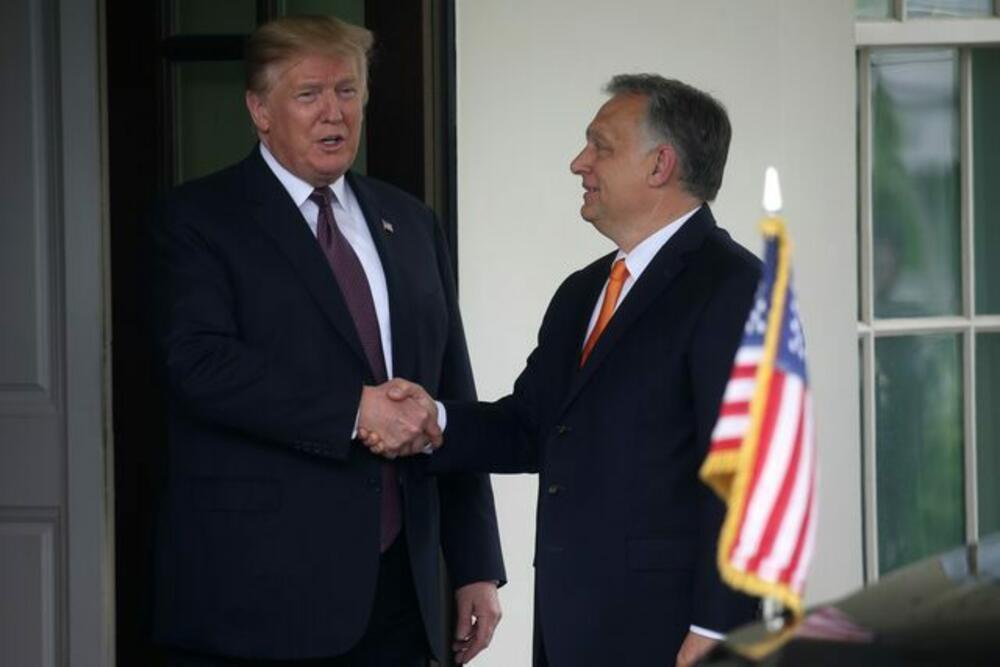 Tramp i Orban u Bijeloj kući u maju 2019.