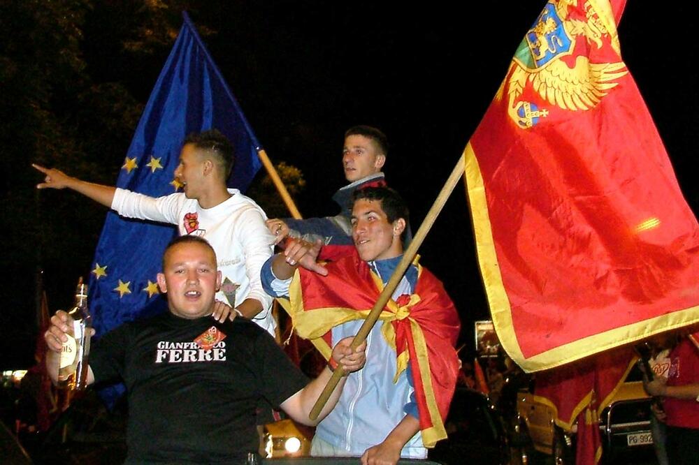 Proslava obnove državne nezavisnosti u Podgorici (arhiva), Foto: Savo Prelević