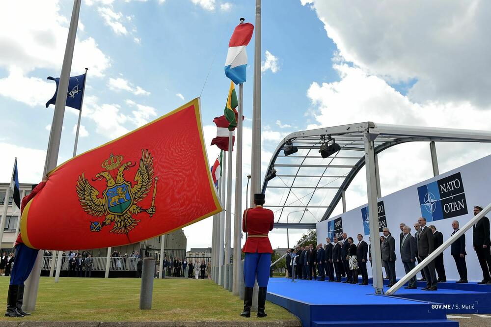 U NATO-u od juna 2017: ceremonija podizanja zastave Crne Gore u sjedištu Alijanse, Foto: Vlada Crne Gore