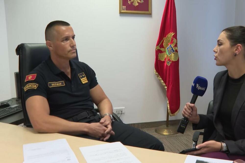 Milan Delić sa novinarkom TV Vijesti, Foto: Printscreen/Boje jutra