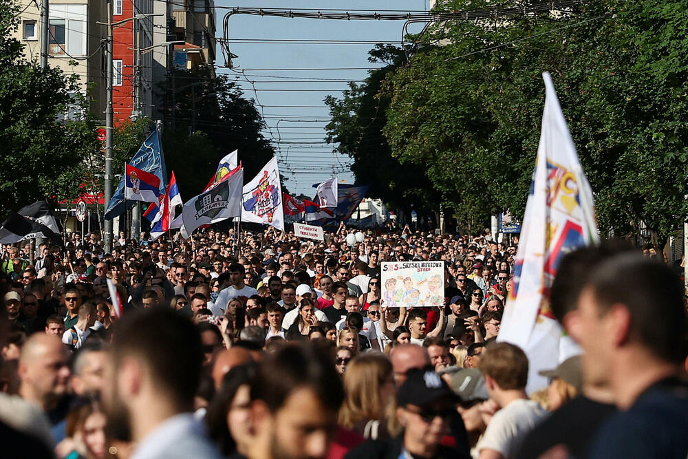 Beograd protest