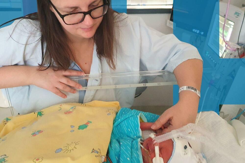 Zahvaljujući novoj metodi liječenja, Marija je uspjela da rodi sina Beneta u 34. nedjelji, što je prelomna tačka poslije koje je život prijevremeno rođenih beba manje ugrožen, Foto: Maria Patzwald