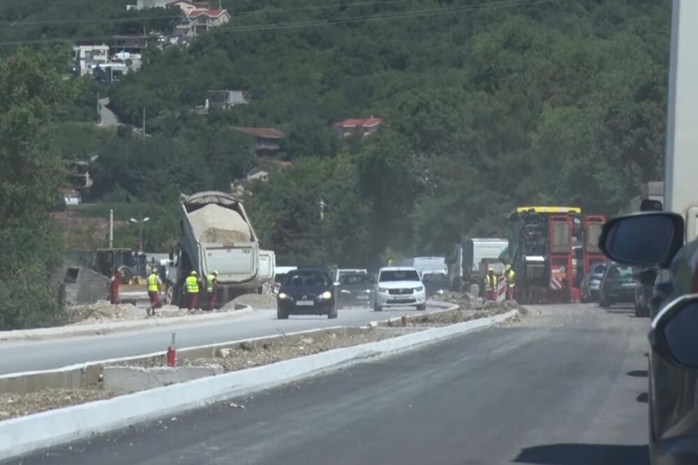Sa Bulevara Tivat-Jaz, Foto: Screenshot/TV Vijesti