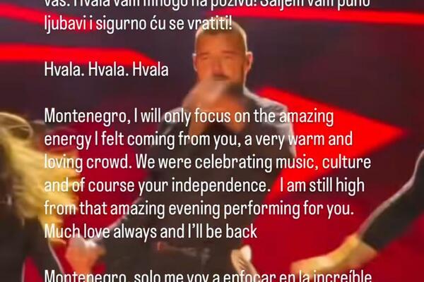 Martin: Sjećam se samo nevjerovatne energije, sigurno ću se vratiti