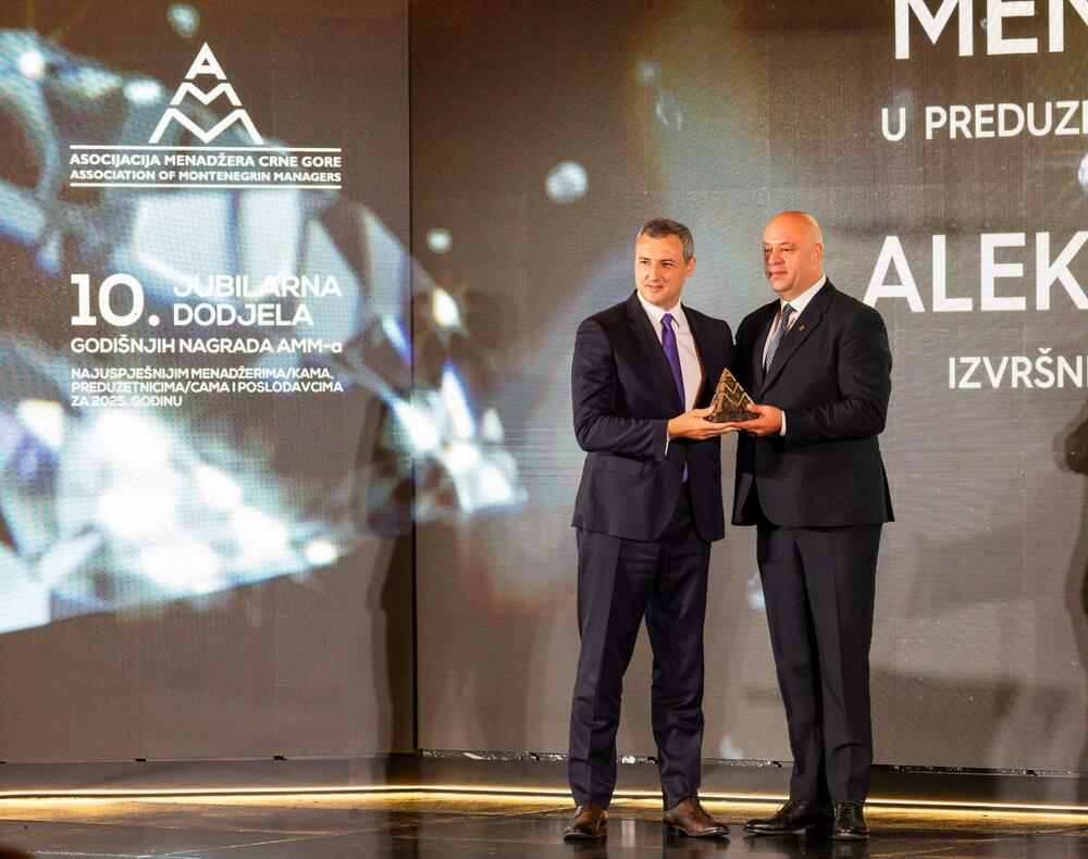 <p>Jubilarna 10. dodjela godišnjih nagrada Asocijacije menadžera Crne Gore još jednom je potvrdila status najprestižnijeg poslovnog događaja u državi</p>