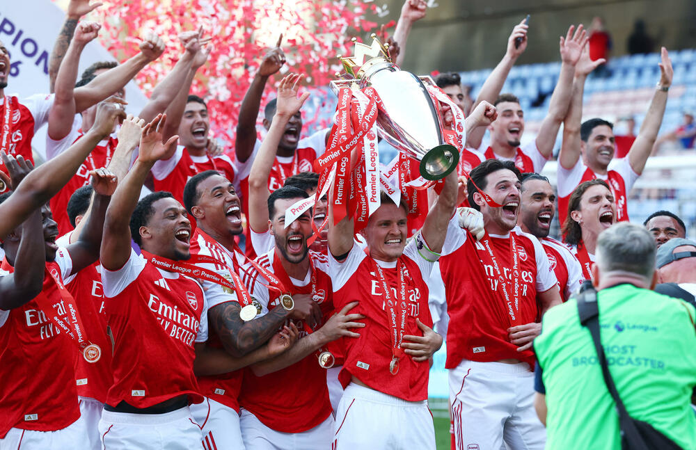 Foto priča: Pehar je konačno tu, Arsenal je krunisan