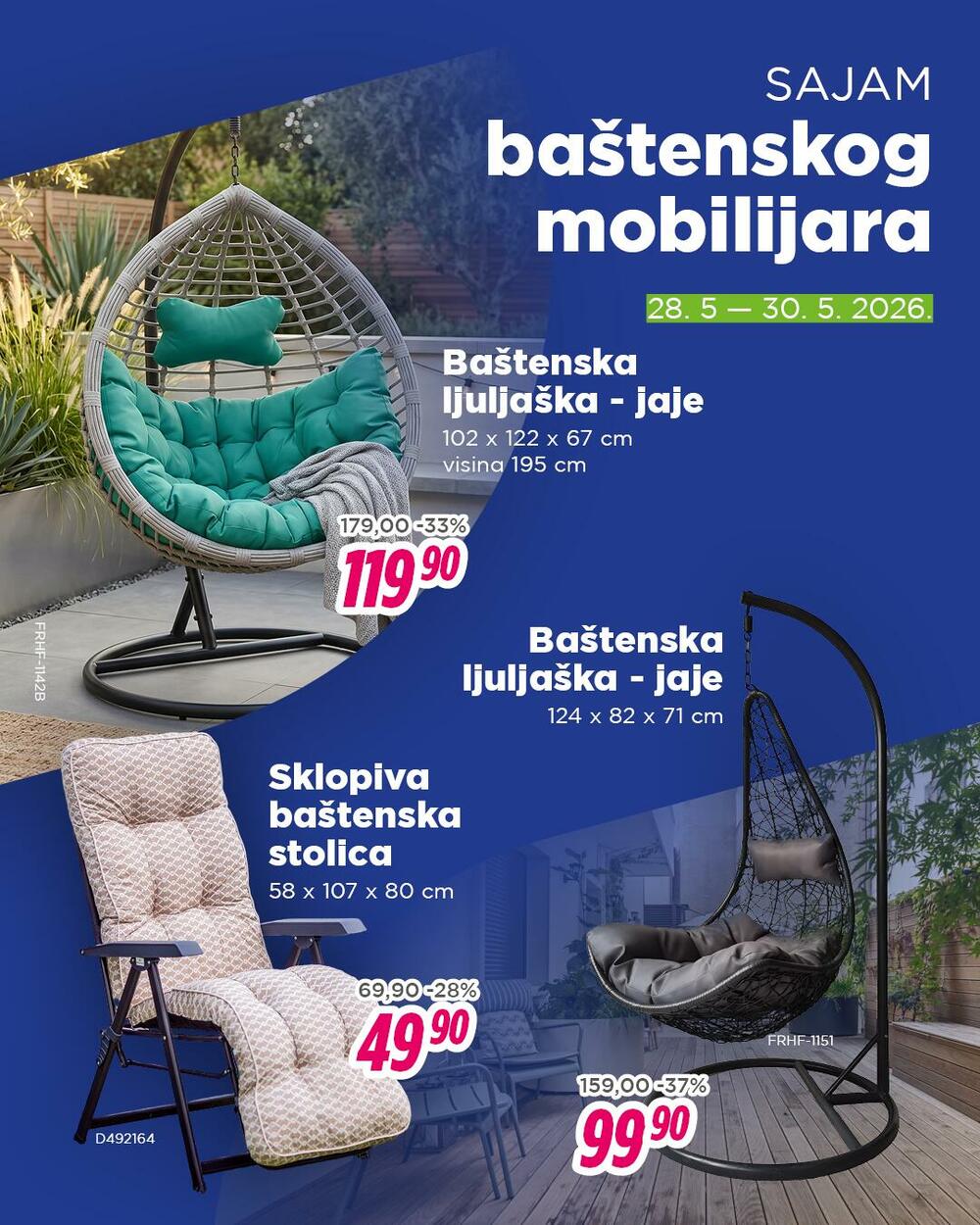 <p><em>Popusti važe tri dana, od četvrtka do subote, 28&ndash;30. maja.</em></p>