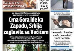 Naslovna strana Vijesti za 26. maj 2026.