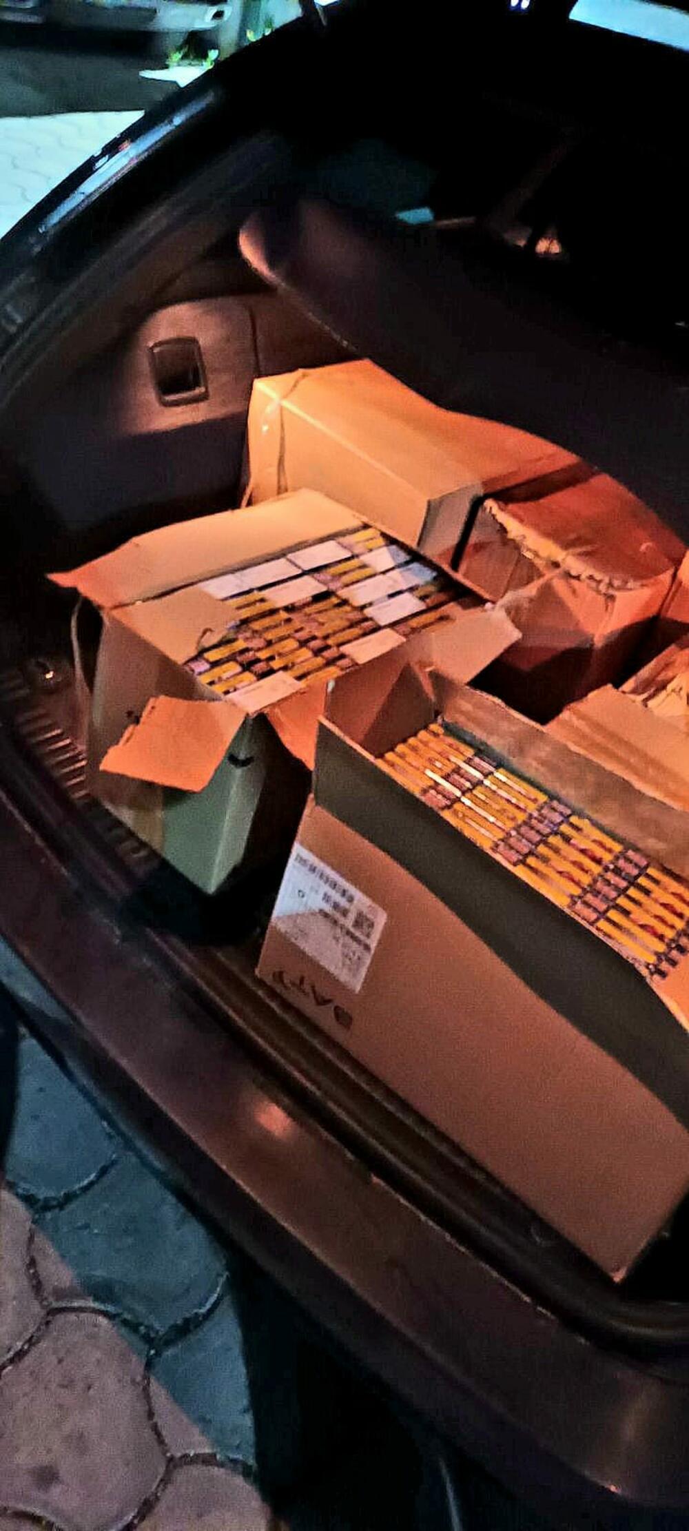 Zaplijenjene cigarete vrijednosti oko sedam hiljada eura
