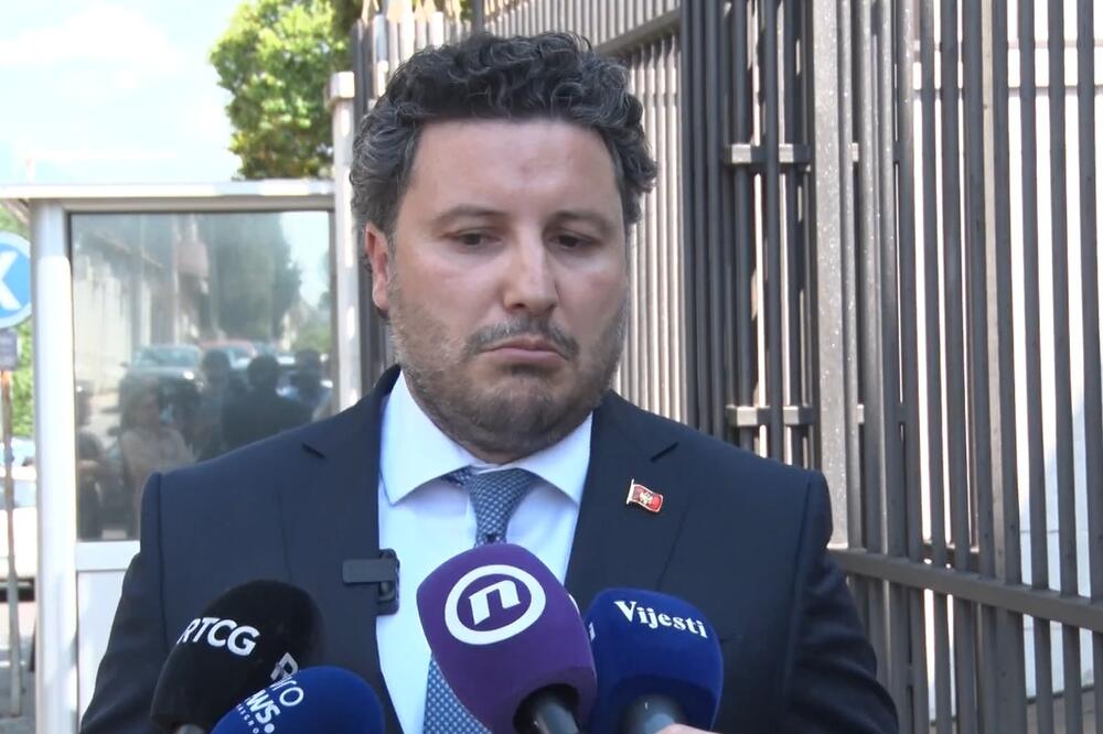 Dritan Abazović, Foto: Screenshot/TV Vijesti