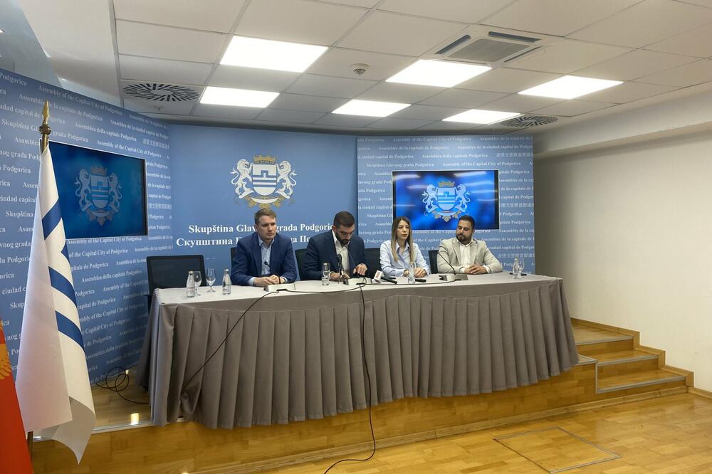 Detalj s konferencije za medije, Foto: Balša Rudović