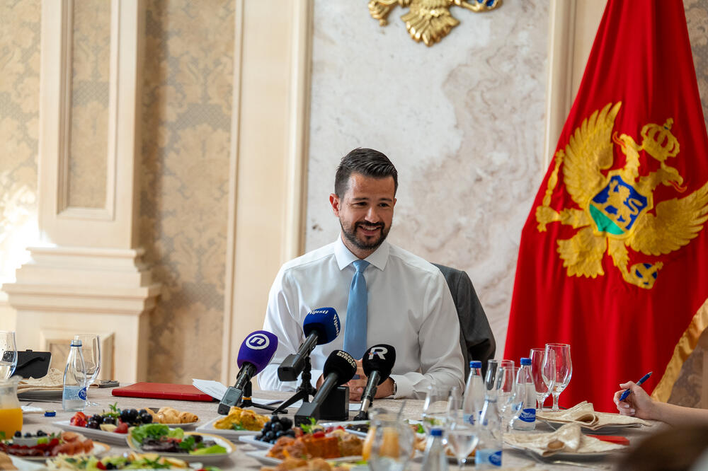 Jakov Milatović, Foto: Kancelarija za odnose s javnošću predsjednika Crne Gore